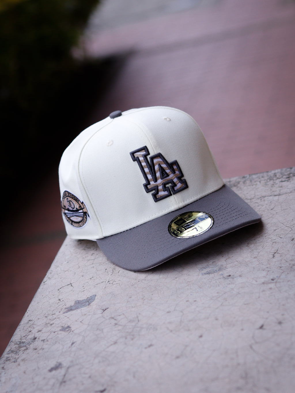 CAP NEW ERA DODGERS BLANCO CON GRIS