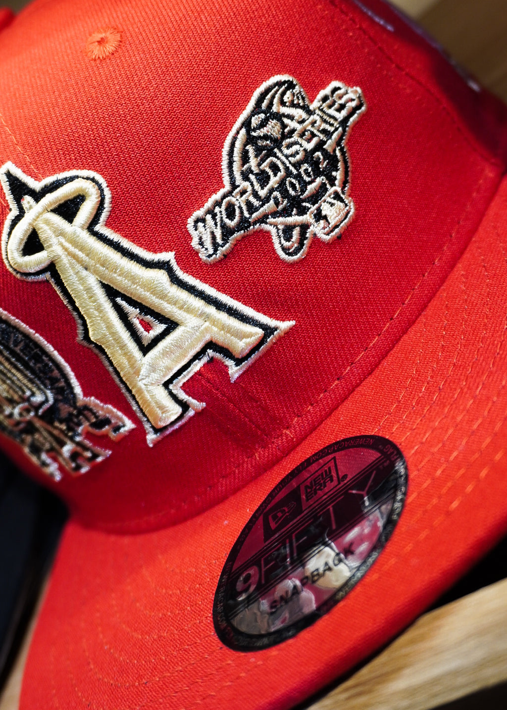 CAP NEW ERA ANAHEIM ANGELS RED