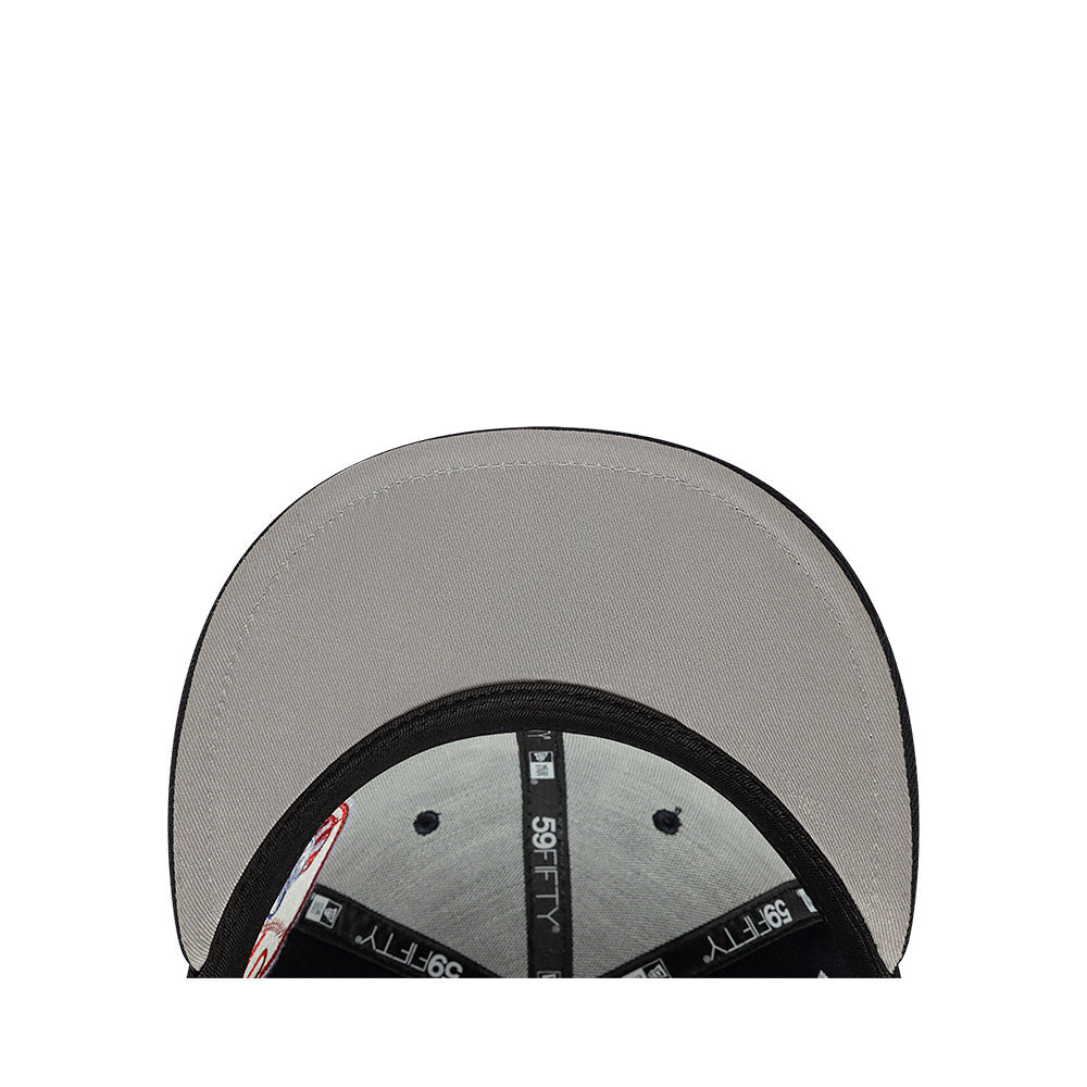 NEW YORK YANKEES 59FIFTY MLB ALL OVER NAVY CAP