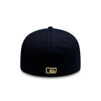 CAP LA DODGERS BLACK GOLD FITTED