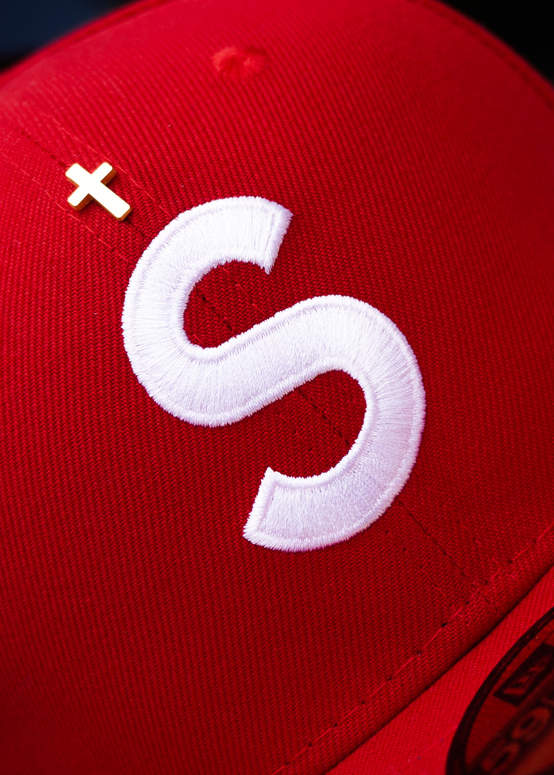 Supreme Jesus Piece S Logo New Era 'RED’
