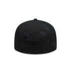 CAP NEW ERA X SUPREME ALL OVER BLACK