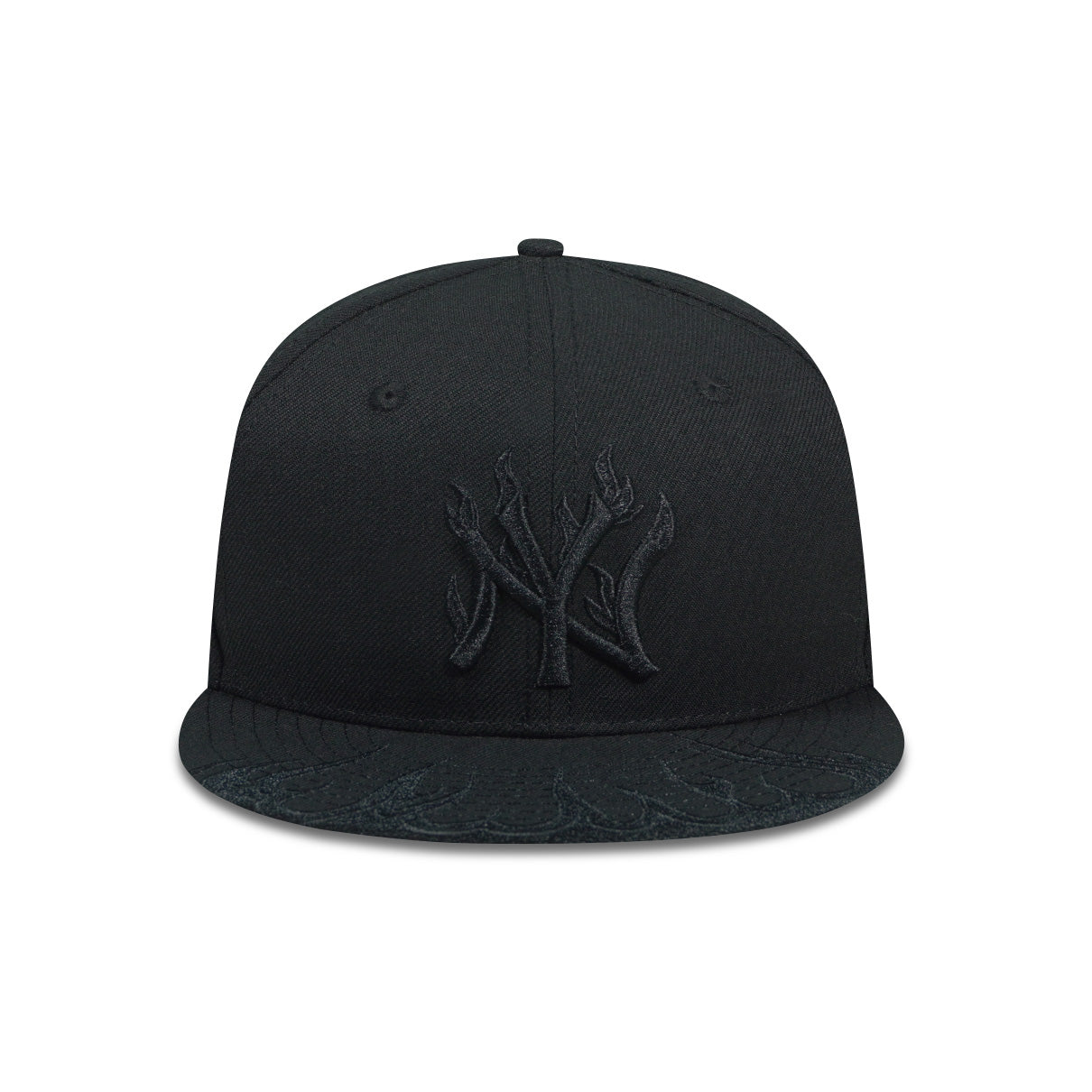 CAP NEW YORK YANKEES FLAME TOTAL BLACK