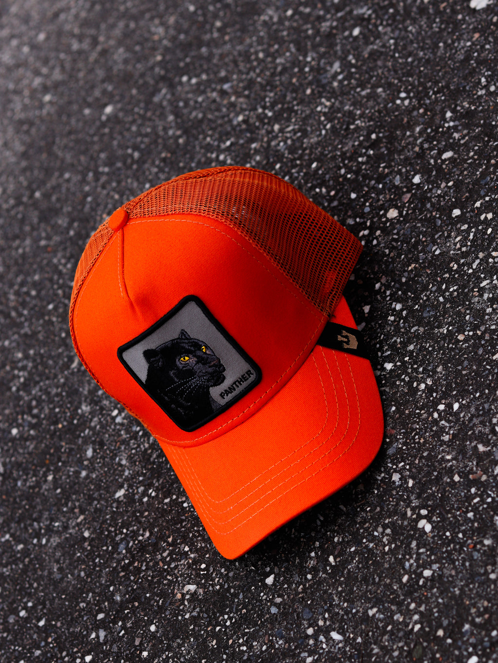 CAP GOORIN BROS PANTER ORANGE