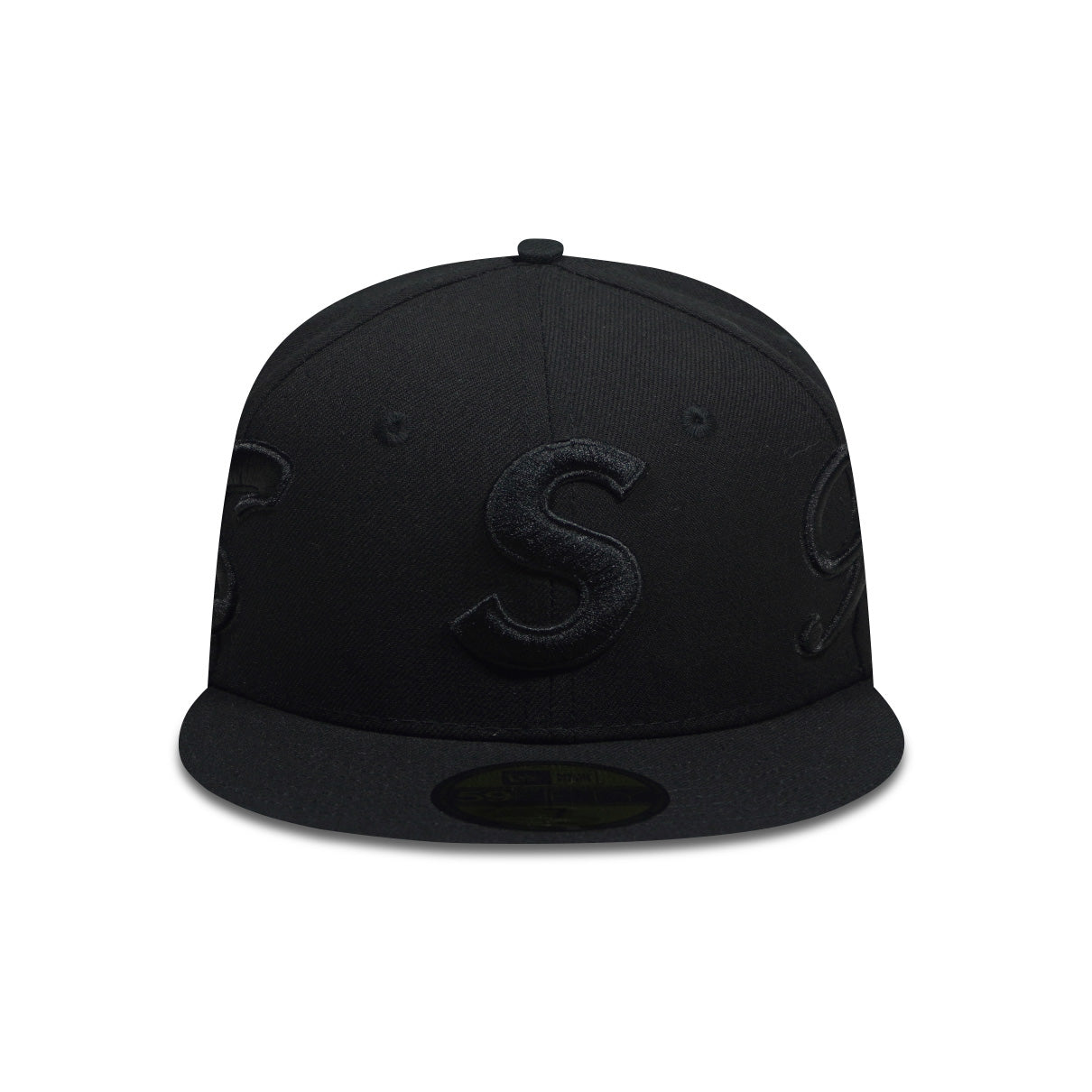 CAP SUPREME MULTI S LOGO NEW ERA TOTAL BLACK
