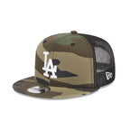 New Era Camo LA Dodgers Trucker