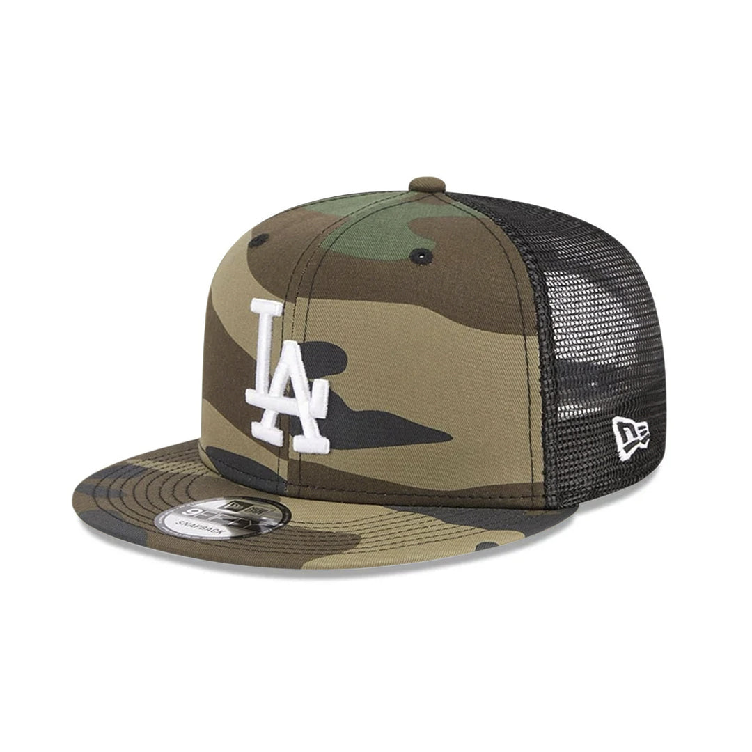 New Era Camo LA Dodgers Trucker