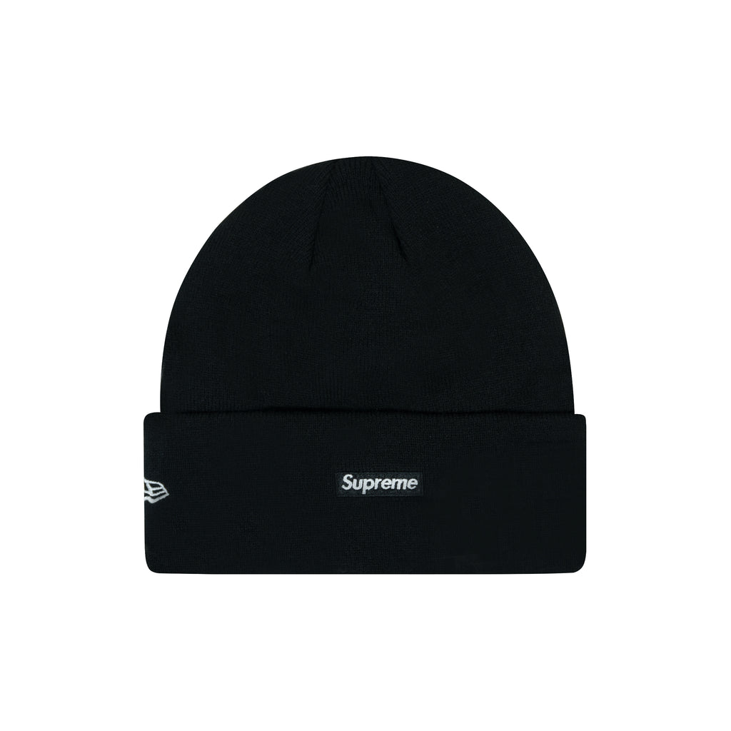 BEANIE SUPREME NEW ERA BOX LOGO BLACK