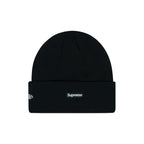 BEANIE SUPREME NEW ERA BOX LOGO BLACK