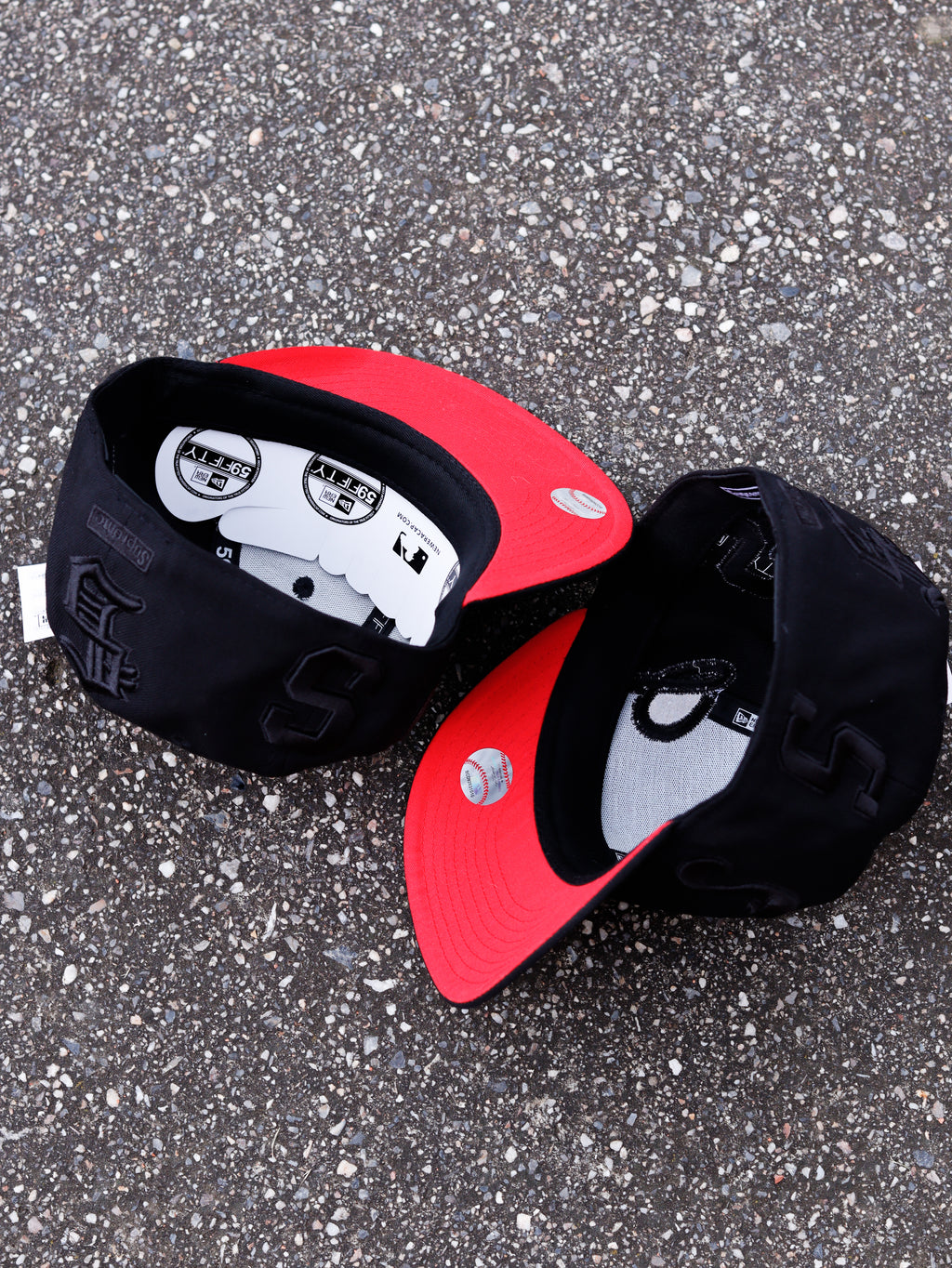 CAP SUPREME MULTI S LOGO TOTAL BLACK