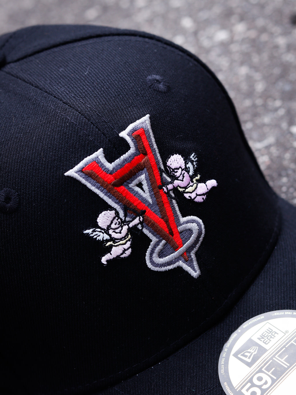 CAP NEW ERA ANGELS INVERSE BLACK