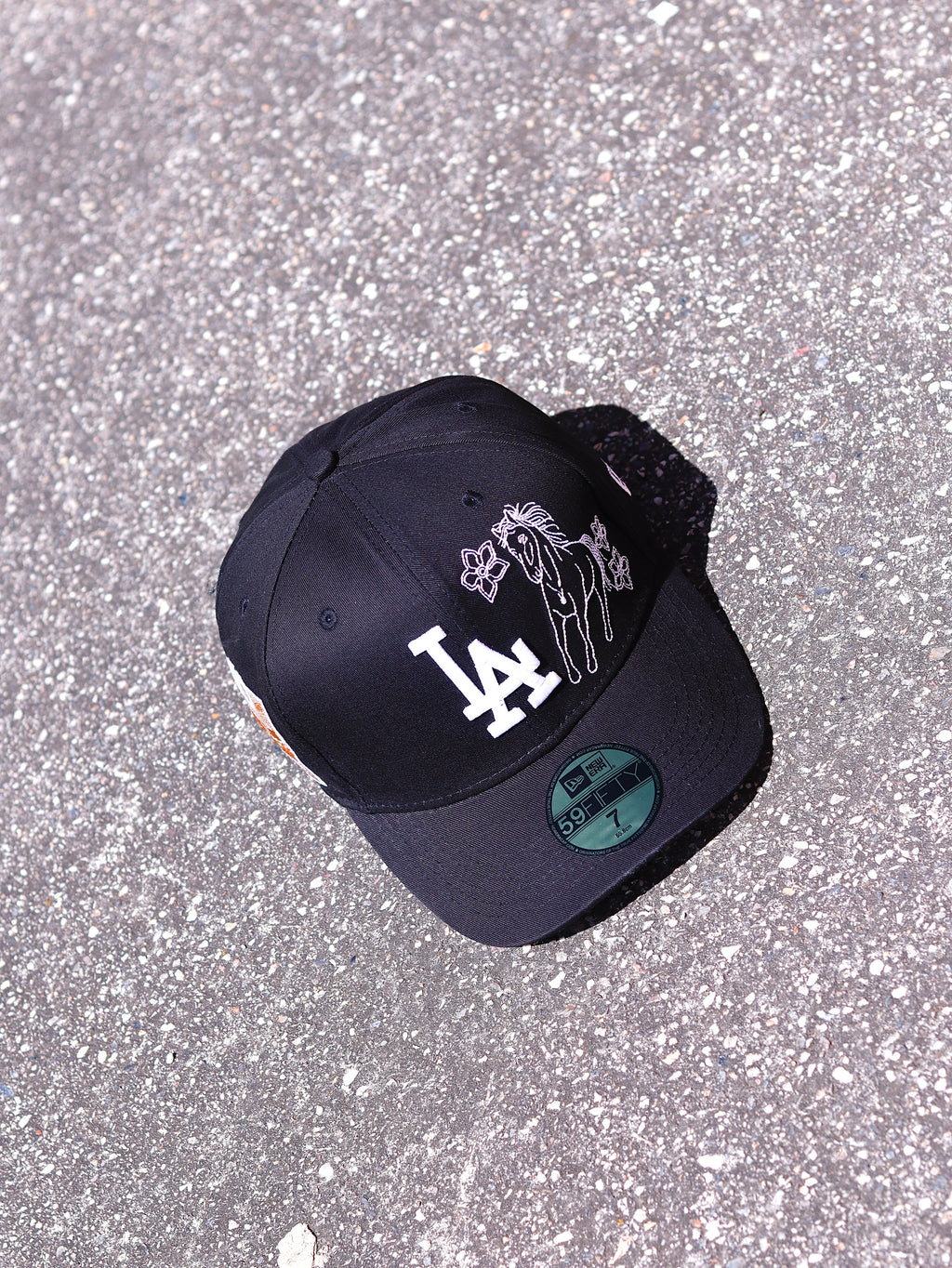 CAP NEW ERA LOS ANGELES DODGERS BLACK HORSE