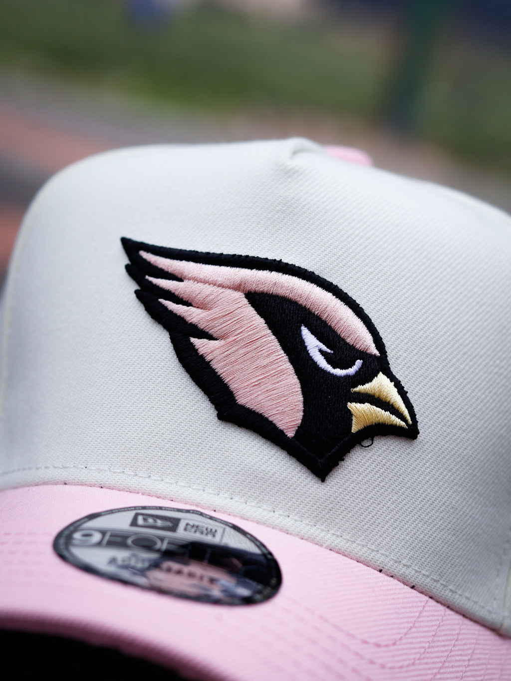 CAP ARIZONA CARDINALS WHITE AND PINK