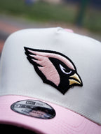 CAP ARIZONA CARDINALS WHITE AND PINK