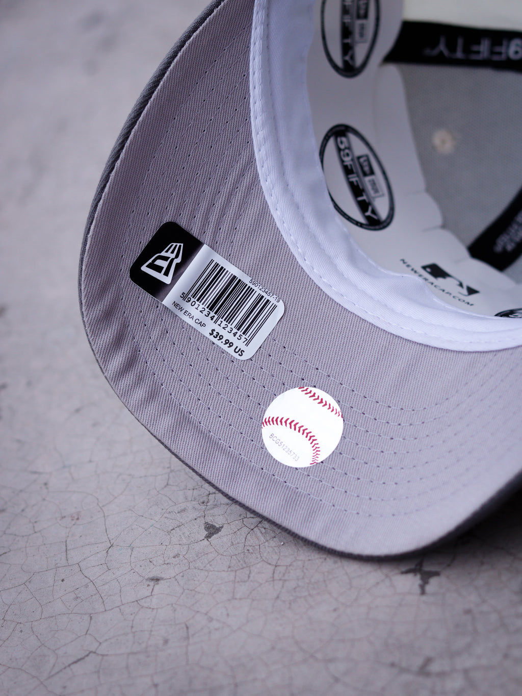 CAP NEW ERA DODGERS BLANCO CON GRIS