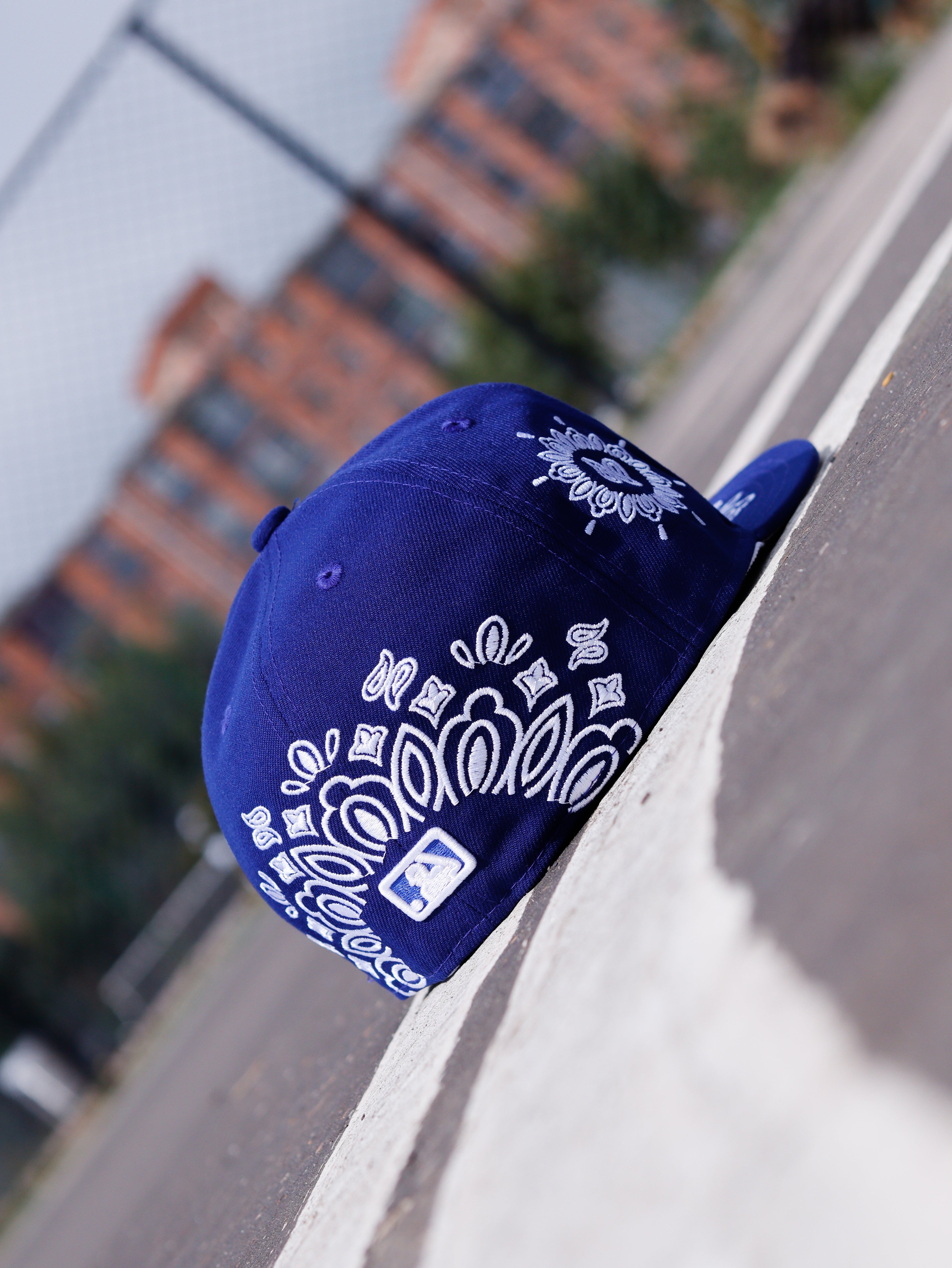 CAP LOS ANGELES DODGERS MLB PAISLEY BLUE