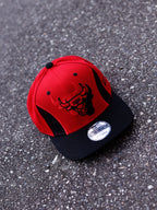 CAP NEW ERA CHICAGO BULLS RED AND BLACK