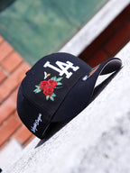 CAP NEW ERA LOS ANGELES DODGERS BLACK ROSES
