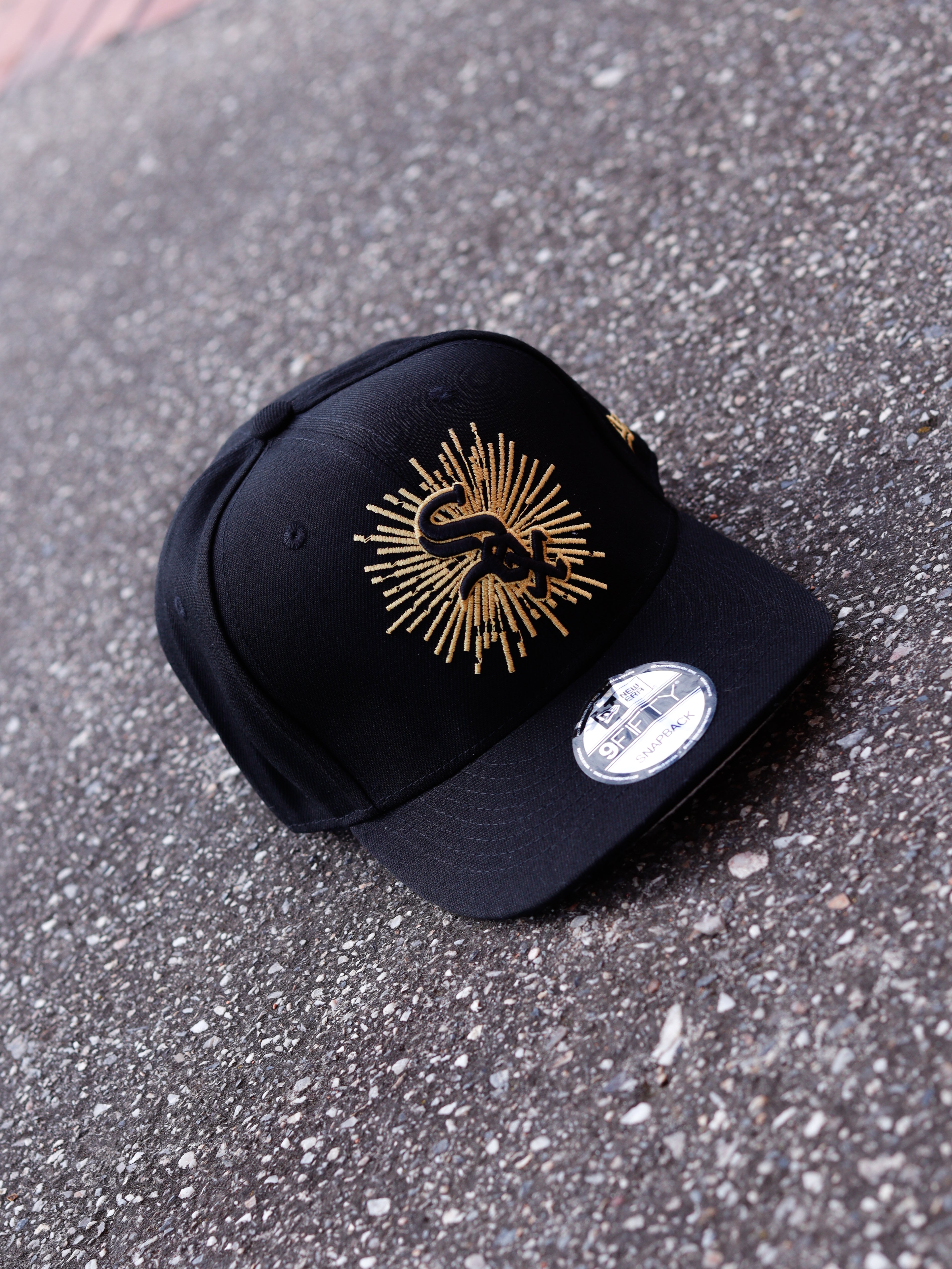 CAP NEW ERA WHITE SOX METALLIC LOGO