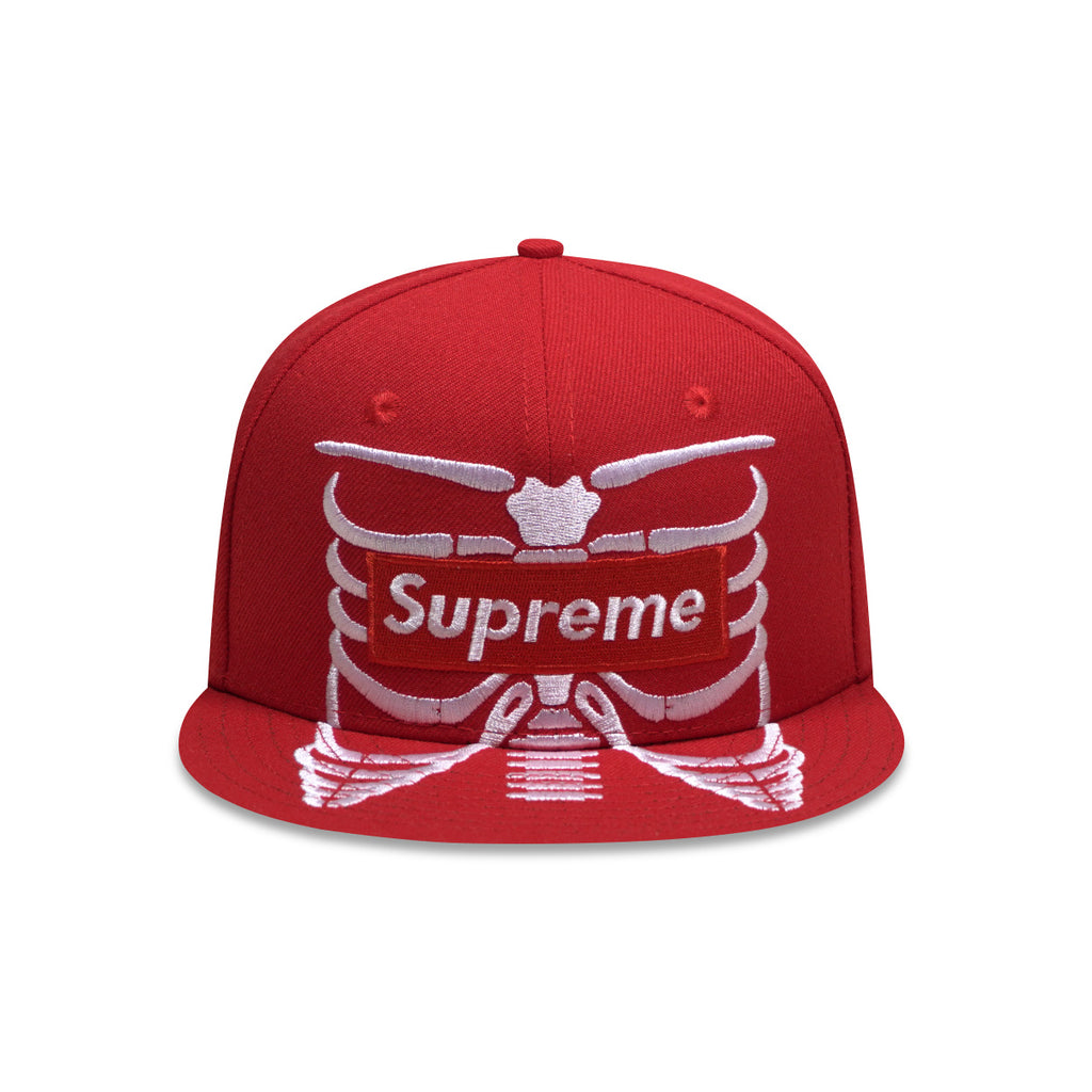 CAP SUPREME BONES BOX LOGO RED