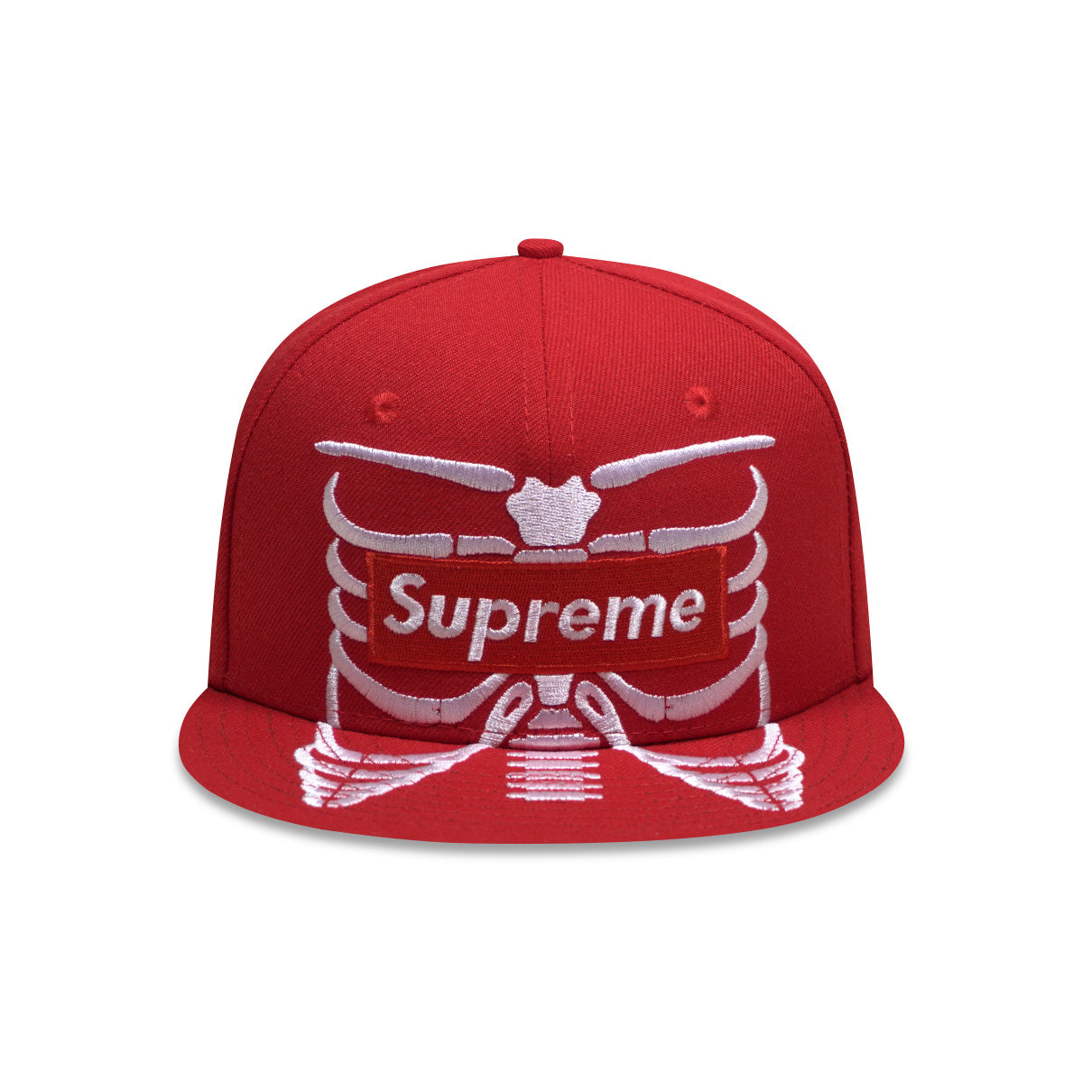 CAP SUPREME BONES BOX LOGO RED