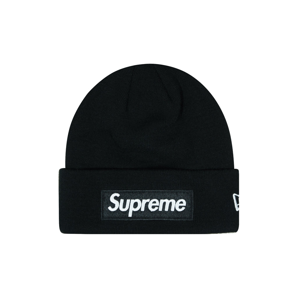 BEANIE SUPREME NEW ERA BOX LOGO BLACK