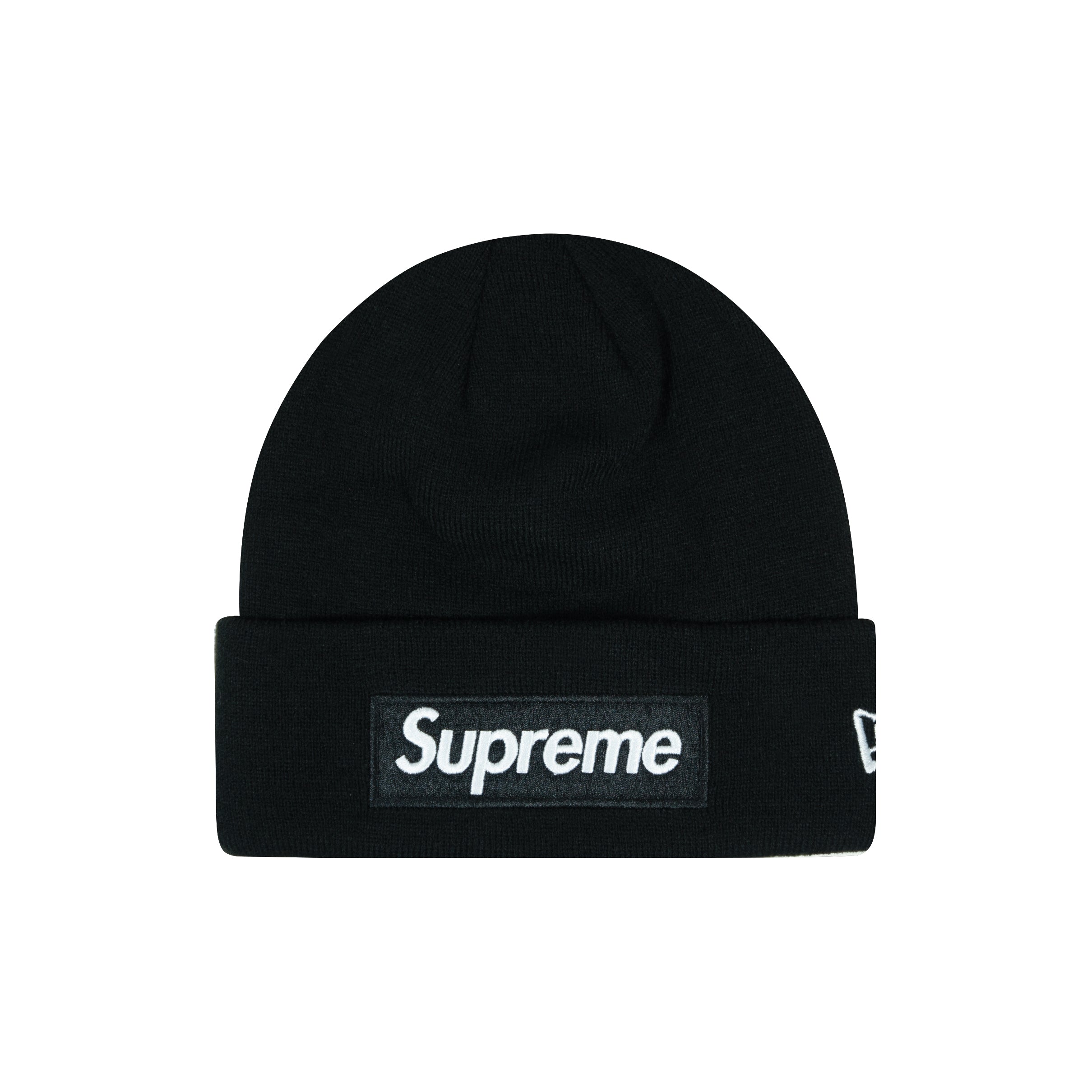 BEANIE SUPREME NEW ERA BOX LOGO BLACK