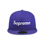 CAP SUPREME "NY" PURPLE FITTED