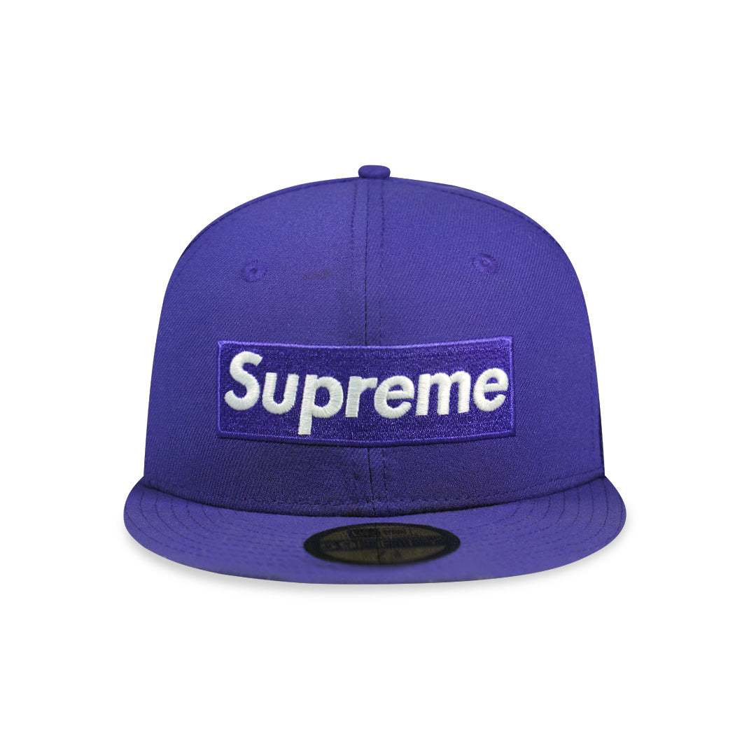 CAP SUPREME "NY" PURPLE FITTED