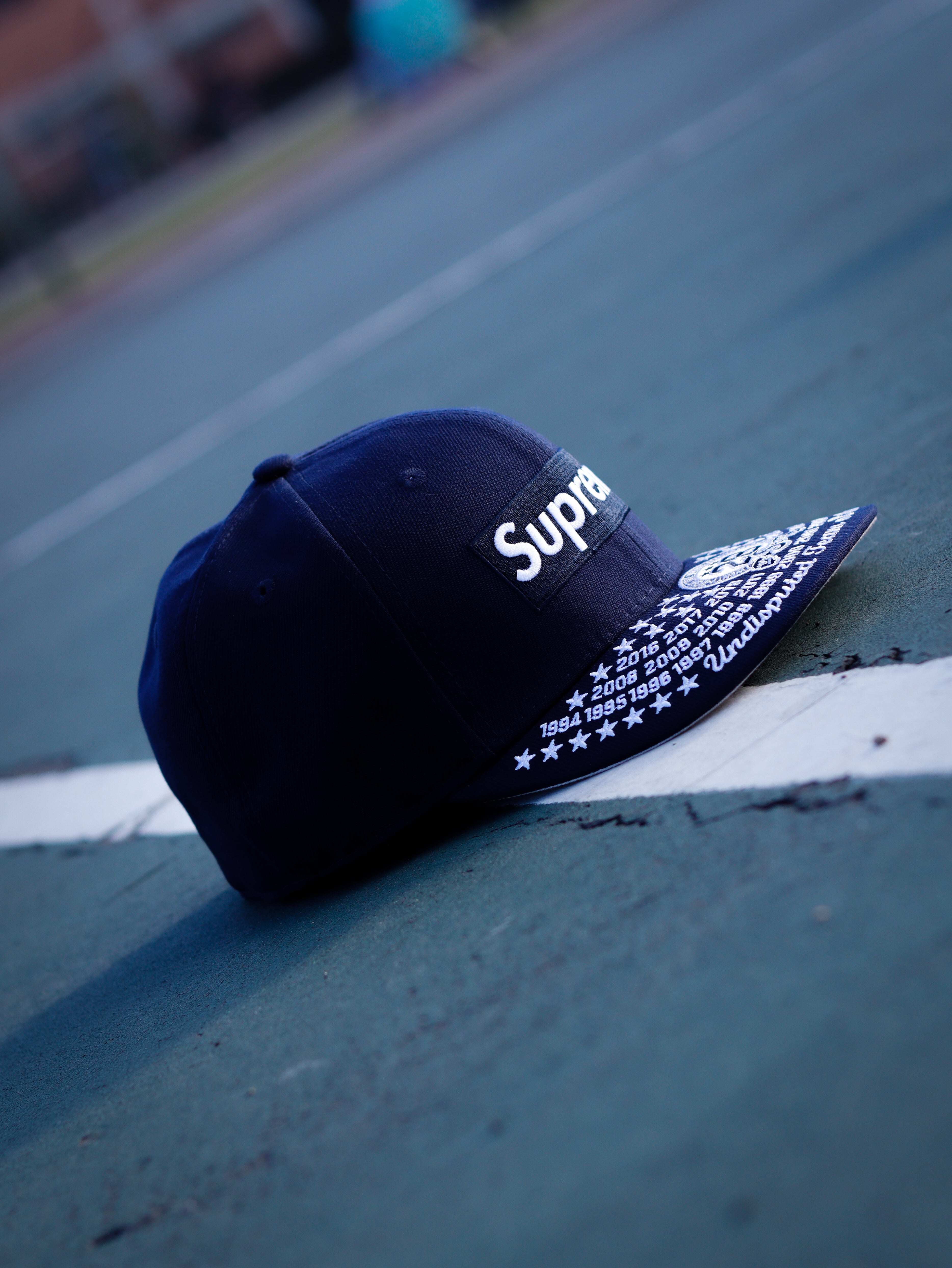 CAP SUPREME X NEW ERA UNDISPUTED BOX LOGO HAT