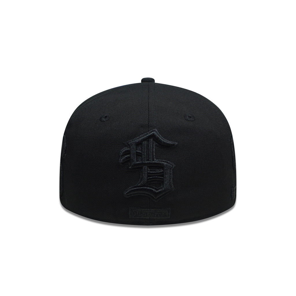 CAP SUPREME MULTI S LOGO NEW ERA TOTAL BLACK