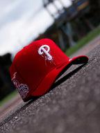 CAP PHILADELPHIA PHILLIES NZMU RED FITTED