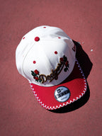 CAP MLB LOS ANGELES DODGERS NOVELTY STITCH BLANCO