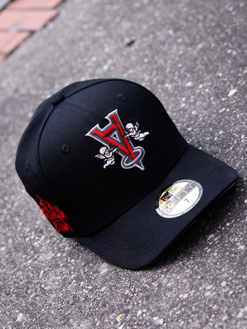 CAP NEW ERA ANGELS INVERSE BLACK