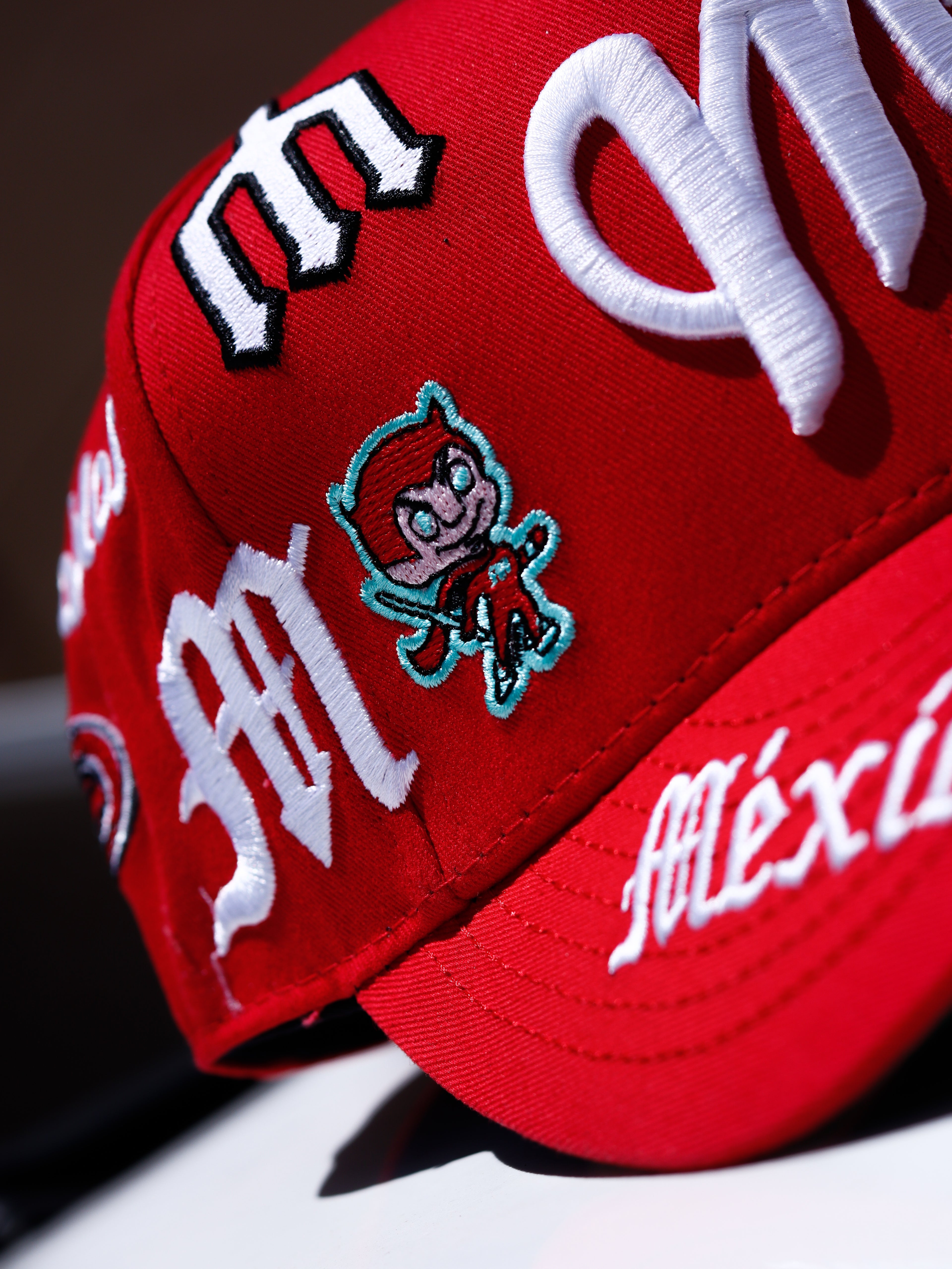 NEW ERA CAP DIABLOS ROJOS DE MEXICO ALL OVER