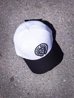 CAP CHROME HEARTS BLACK AND WHITE