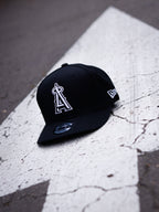 CAP 9FIFTY ANGELS BLACK WHITE LOGO