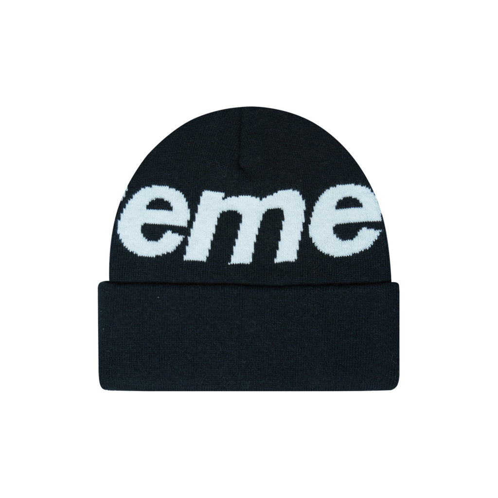Beanie OG Supreme Big Logo BLACK