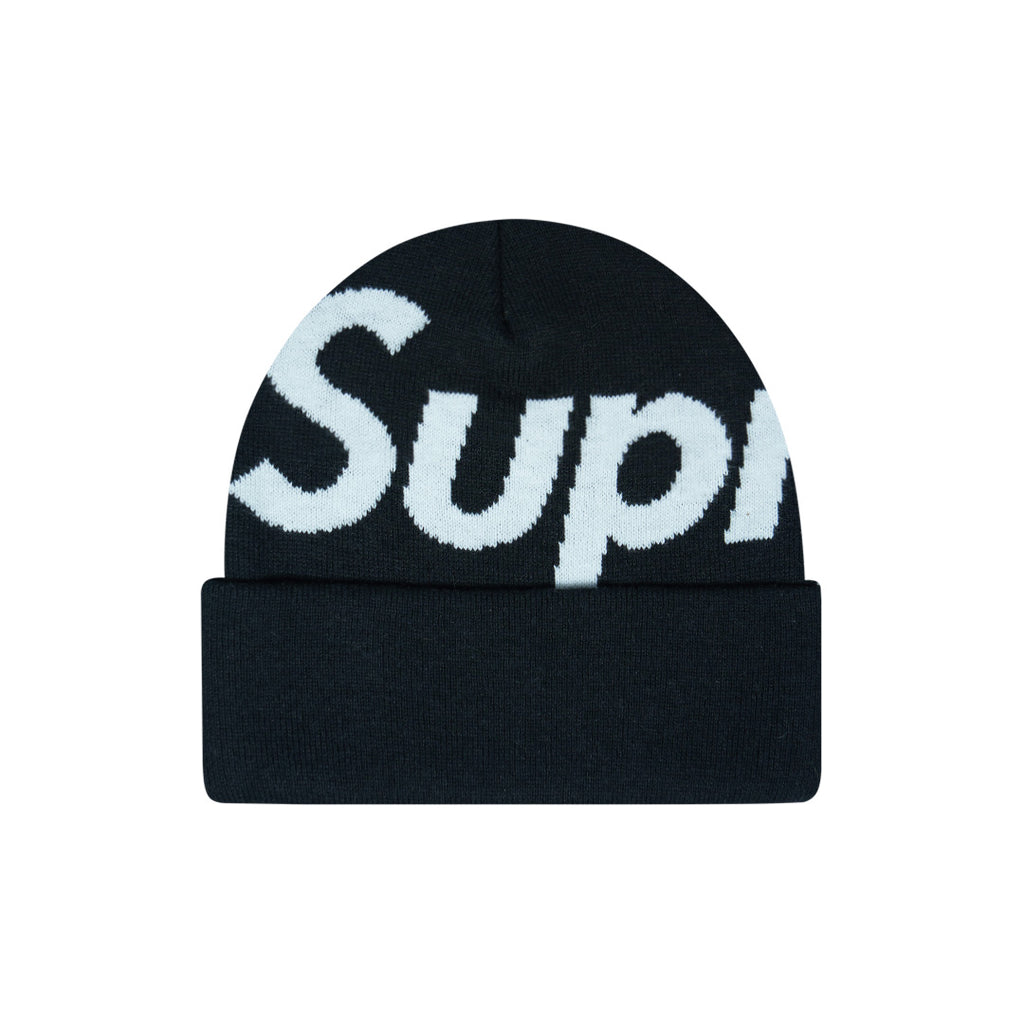 Beanie OG Supreme Big Logo BLACK