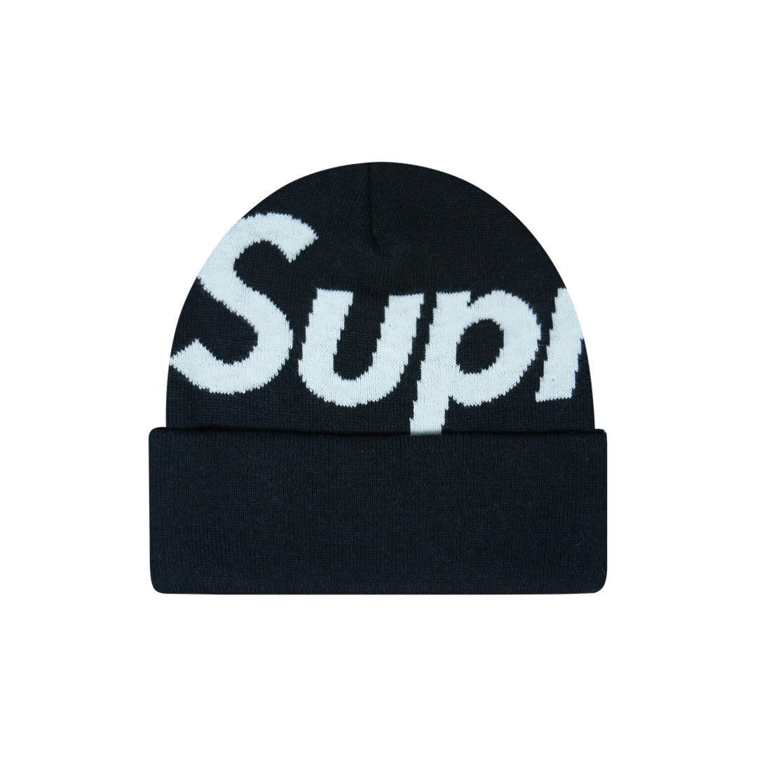 Beanie OG Supreme Big Logo BLACK