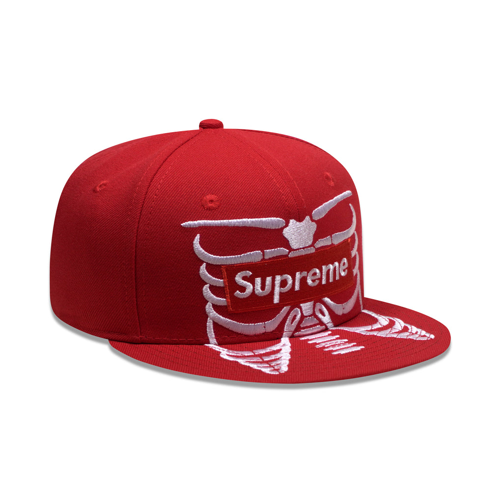 CAP SUPREME BONES BOX LOGO RED