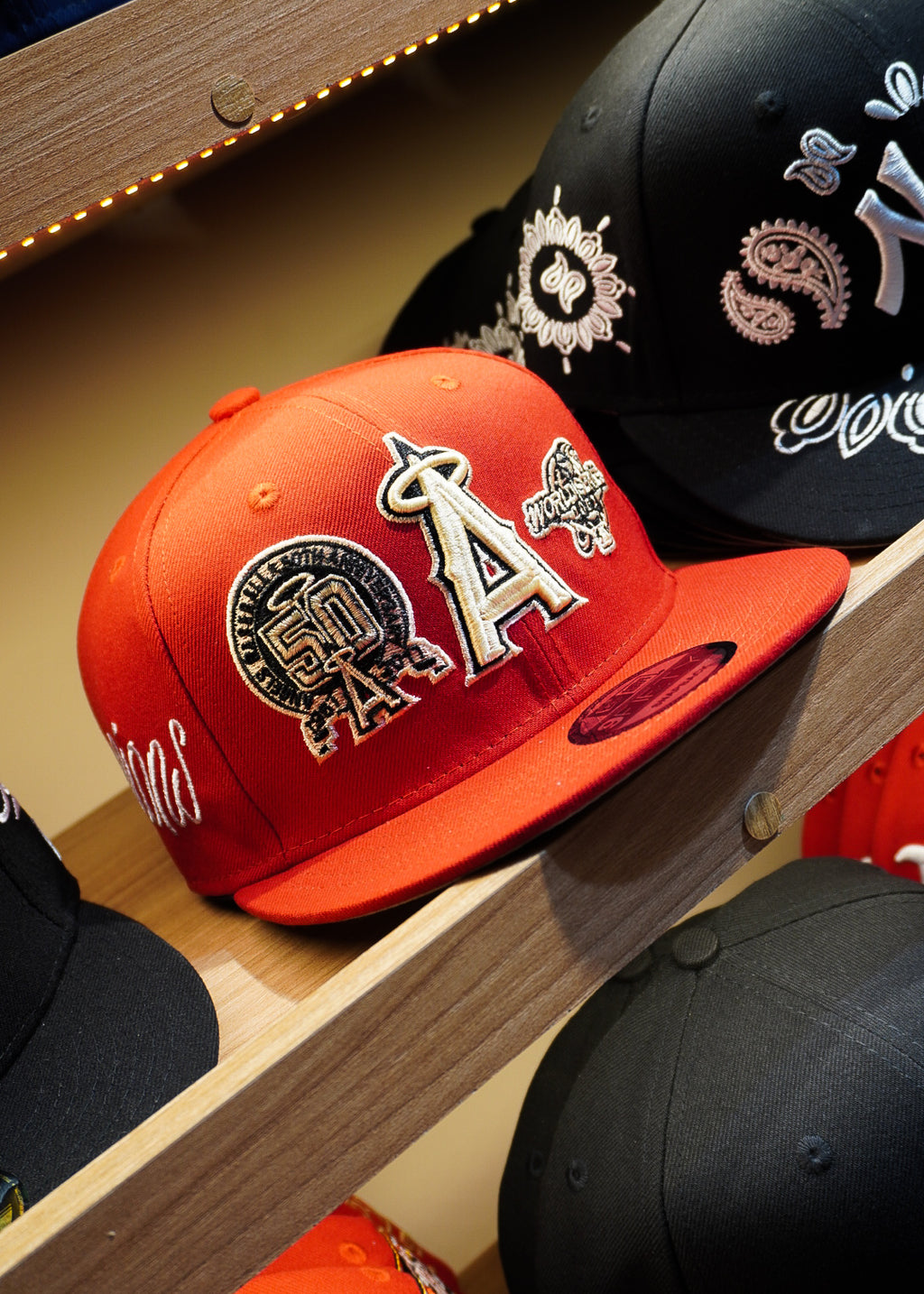 CAP NEW ERA ANAHEIM ANGELS RED