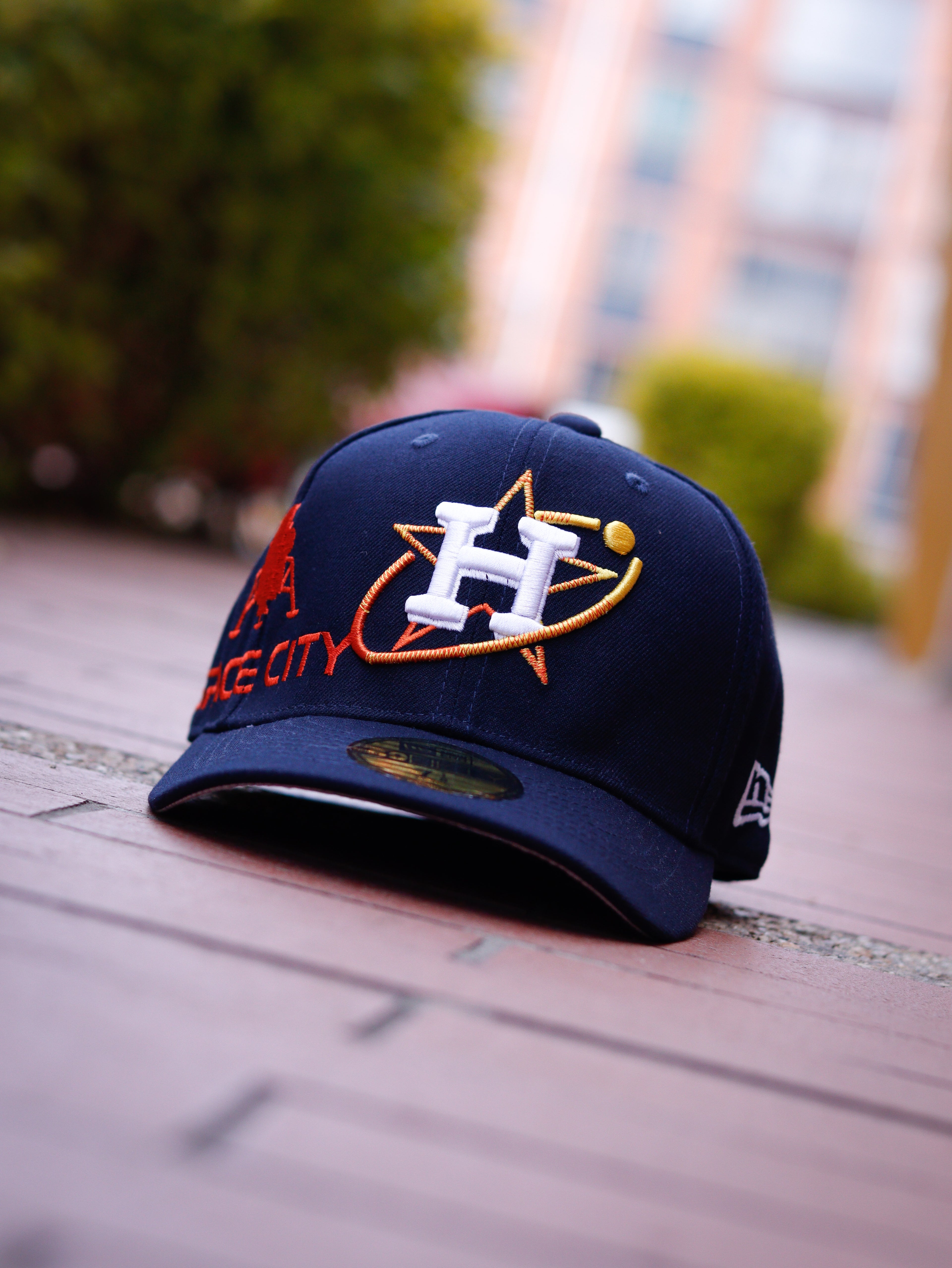 CAP NEW ERA ASTROS “SPACE CITY" BLUE WITH ORANGE