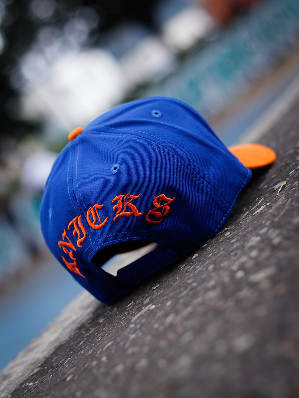 CAP MEW YORK KNICK BLUE AND ORANGE