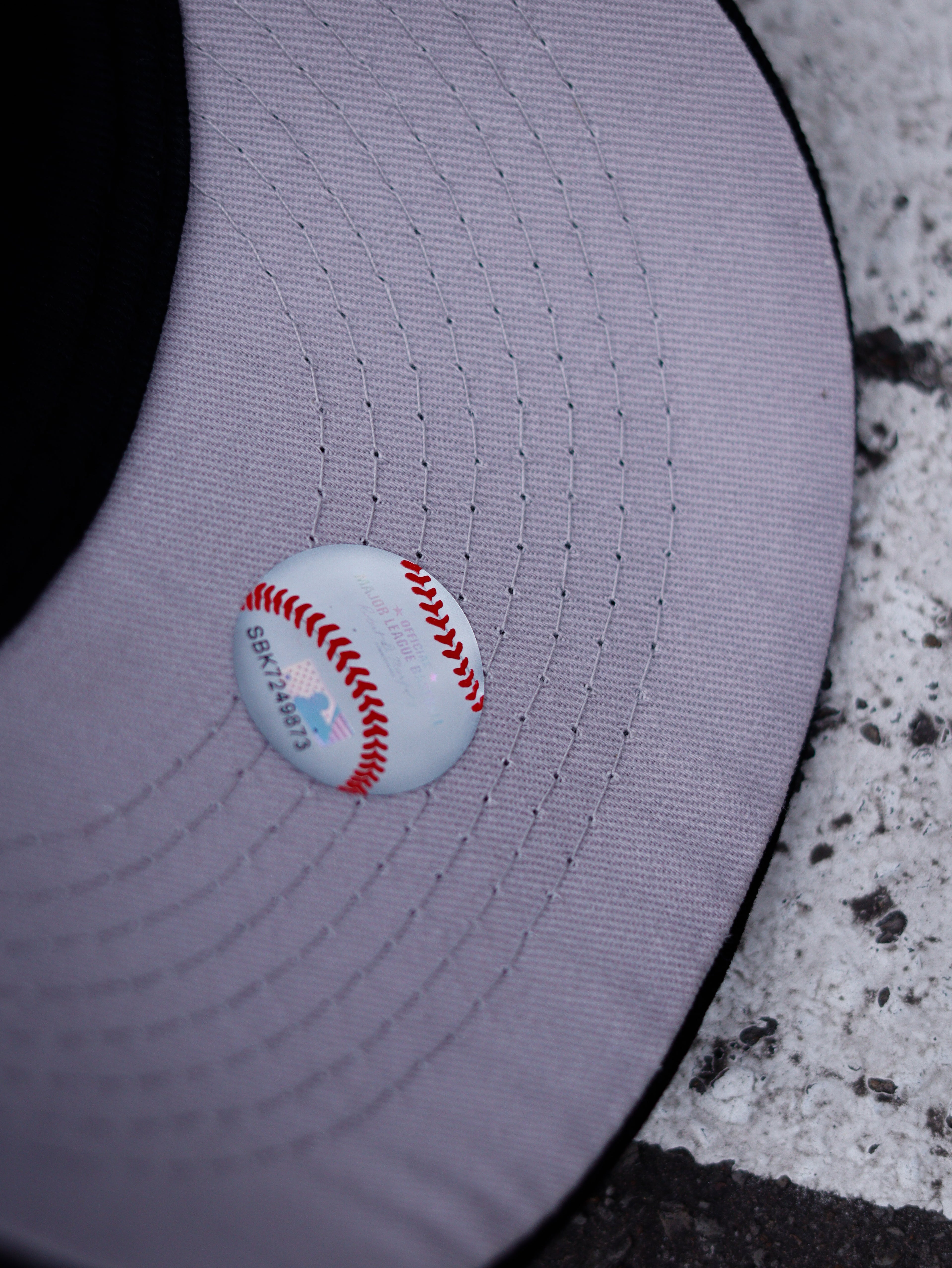 CAP COLORADO ROCKIES MORADO Y NEGRO