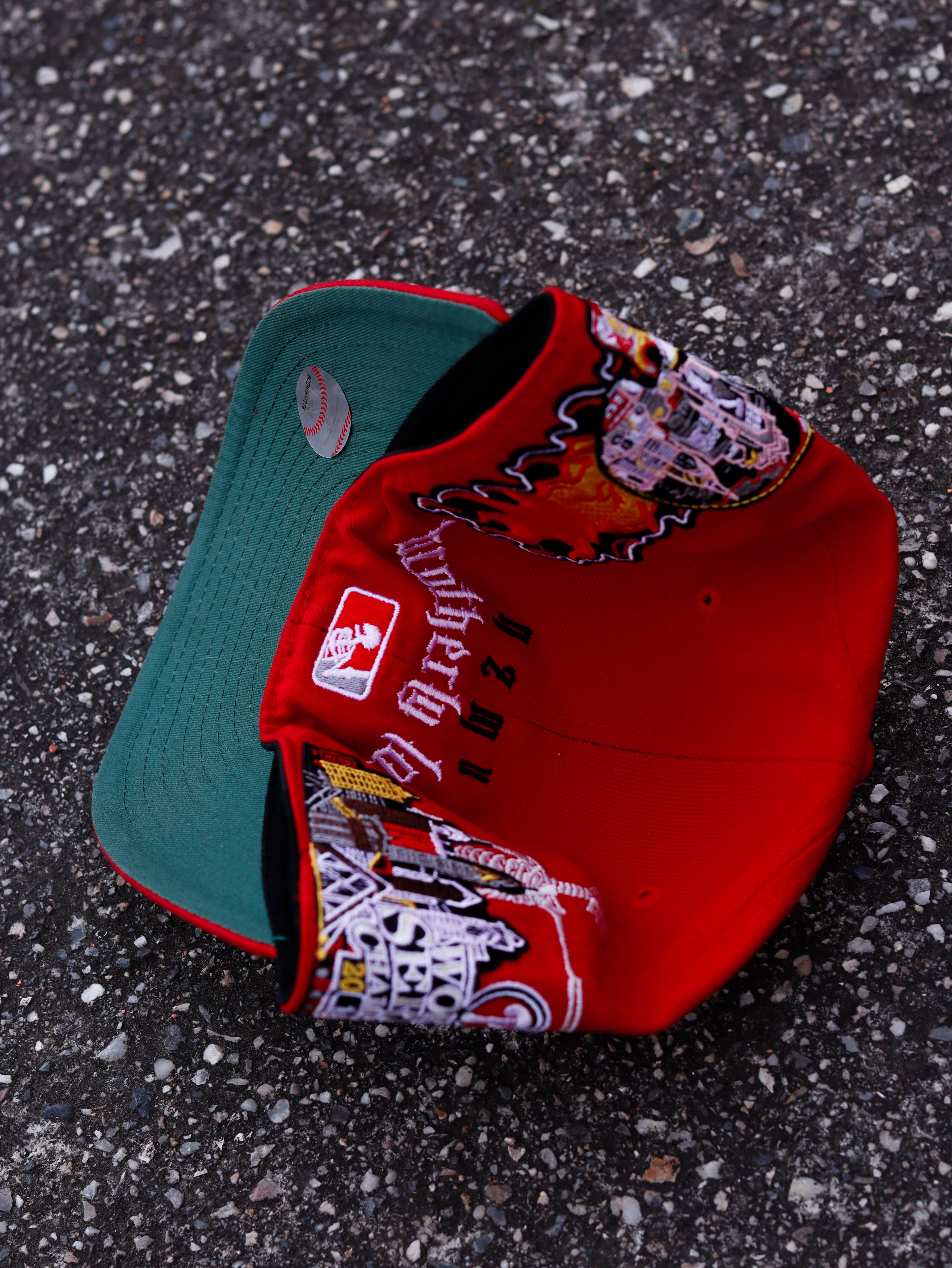 CAP PHILADELPHIA PHILLIES NZMU RED FITTED