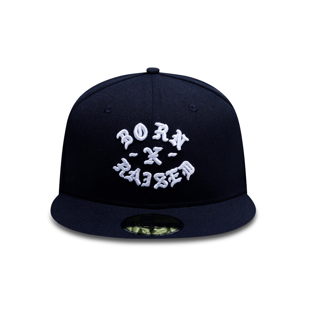 CAP BORN X RAISED FITTED ROCKER HAT