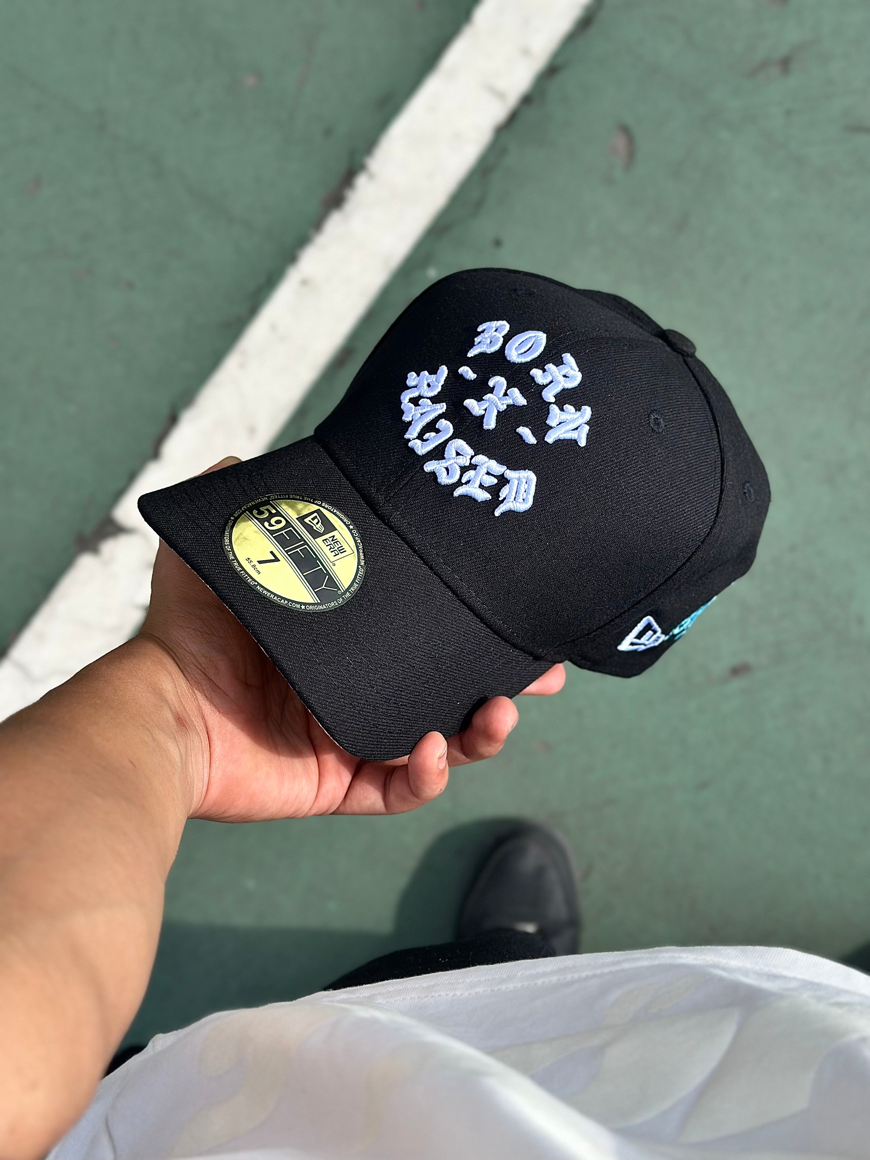 CAP BORN X RAISED FITTED ROCKER HAT