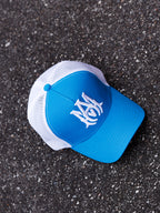 CAP AMIRI WHITE AND BLUE