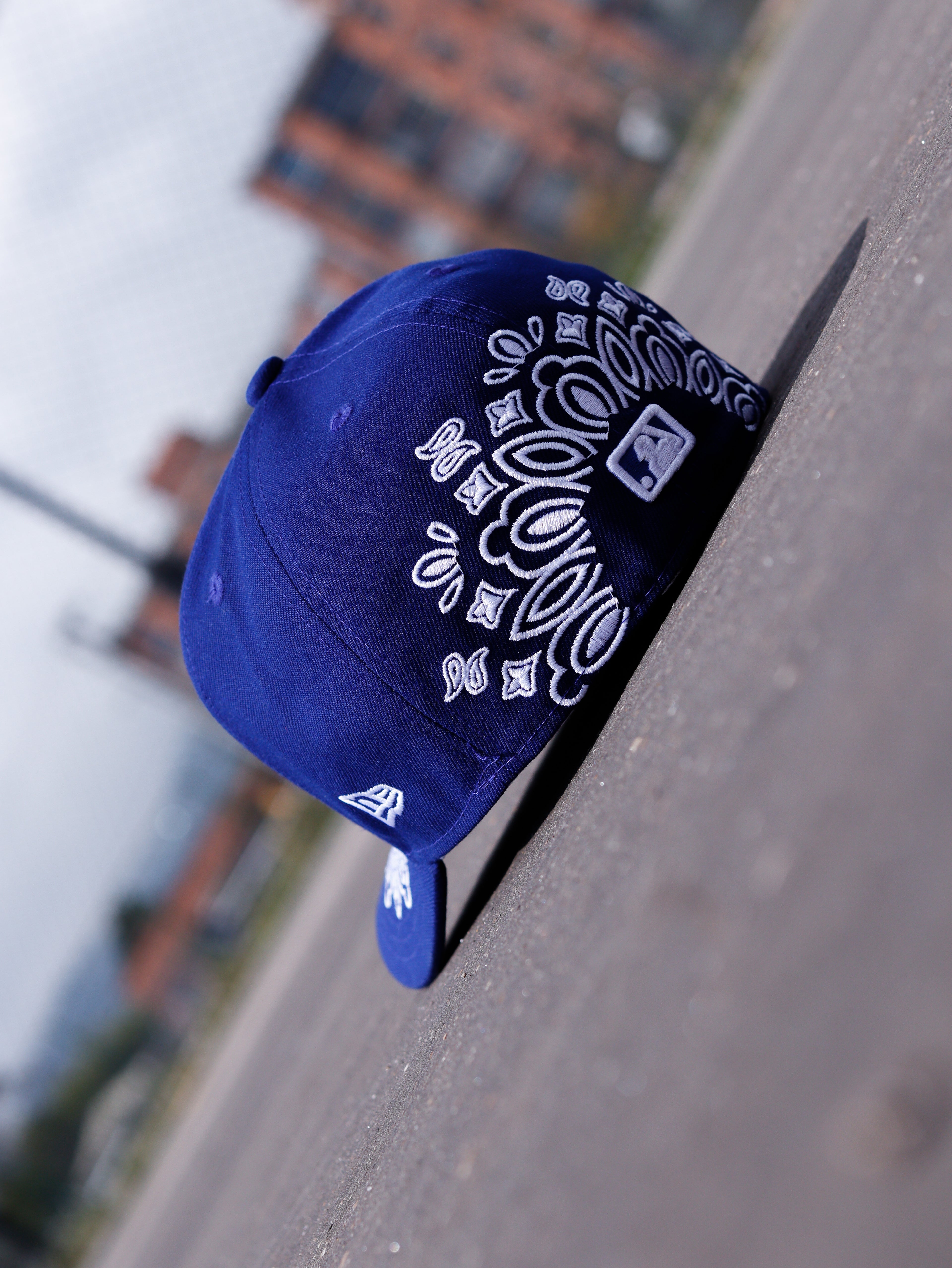 CAP LOS ANGELES DODGERS MLB PAISLEY BLUE